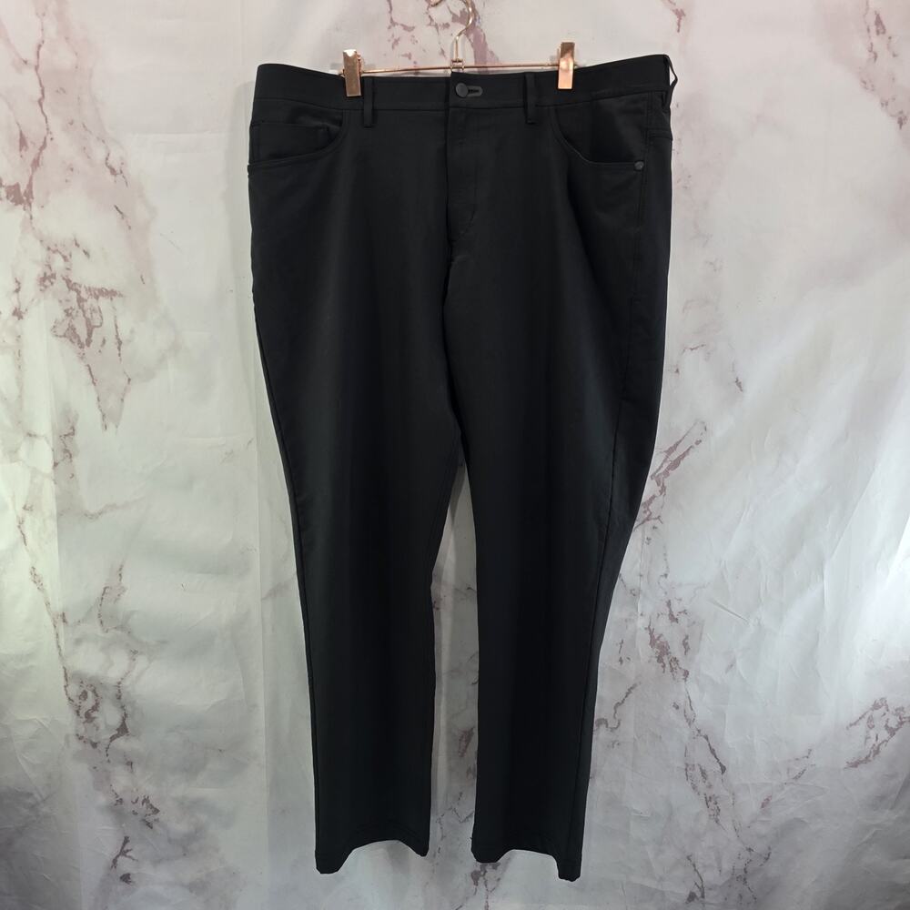 Public Rec Pants Mens 38 X 30 Black Workday Chinos Straight Leg